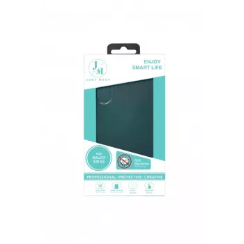 JUST MUST JM Antibakteriaalne TPU läbipaistev tagakaas Samsung Galaxy A35 5G jaoks