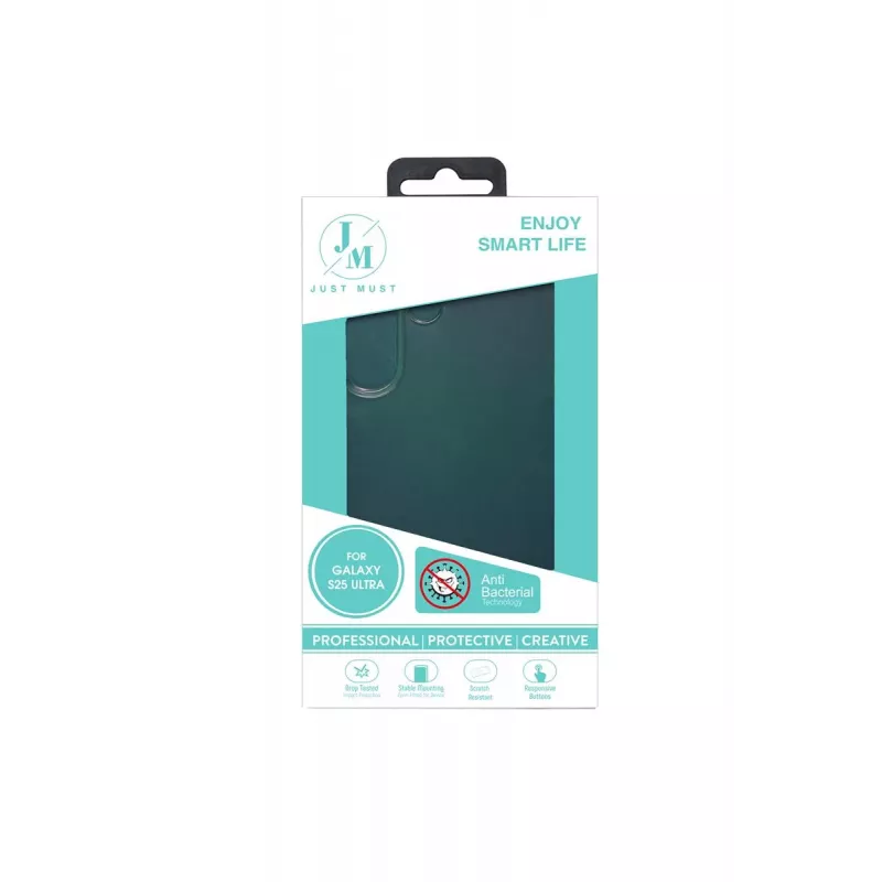 JUST MUST JM ANTI-BACTERIA TPU for Galaxy S25 Ultra Clear