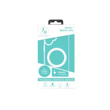 JUST MUST JM MAGSAFE CRYSTAL I for iPhone 16 Plus Clear