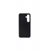 JUST MUST JM tavaline kaitsev silikoonist tagakaas Samsung Galaxy S25 jaoks – must