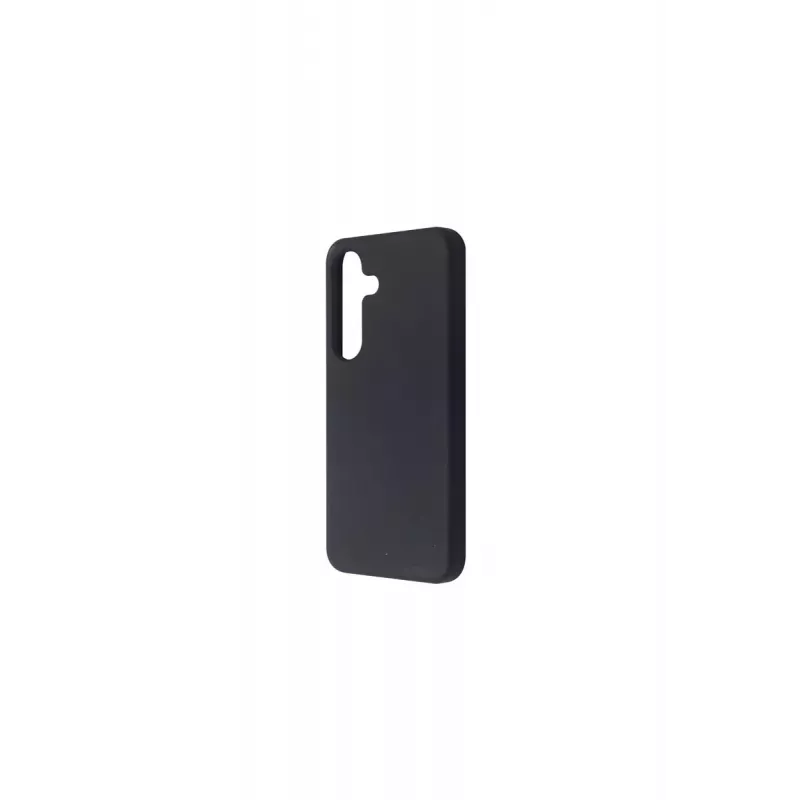 JUST MUST JM tavaline kaitsev silikoonist tagakaas Samsung Galaxy S25 jaoks – must