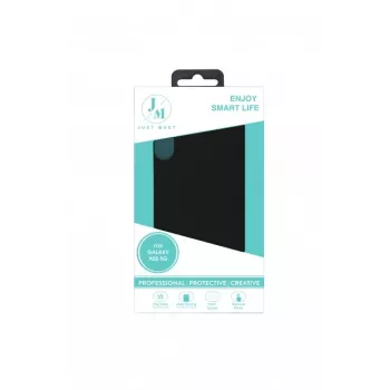 JUST MUST JM Regular Defense silikoonümbris Samsung Galaxy A55 5G jaoks, must
