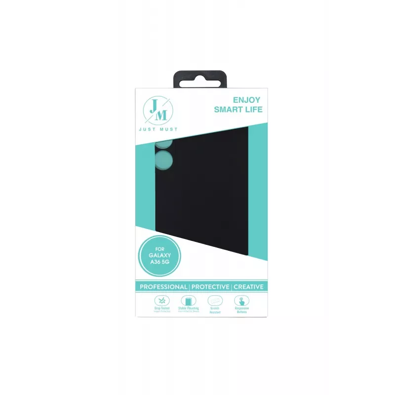 JUST MUST JM REGULAR DEFENSE SILICONE Galaxy A36 jaoks, must