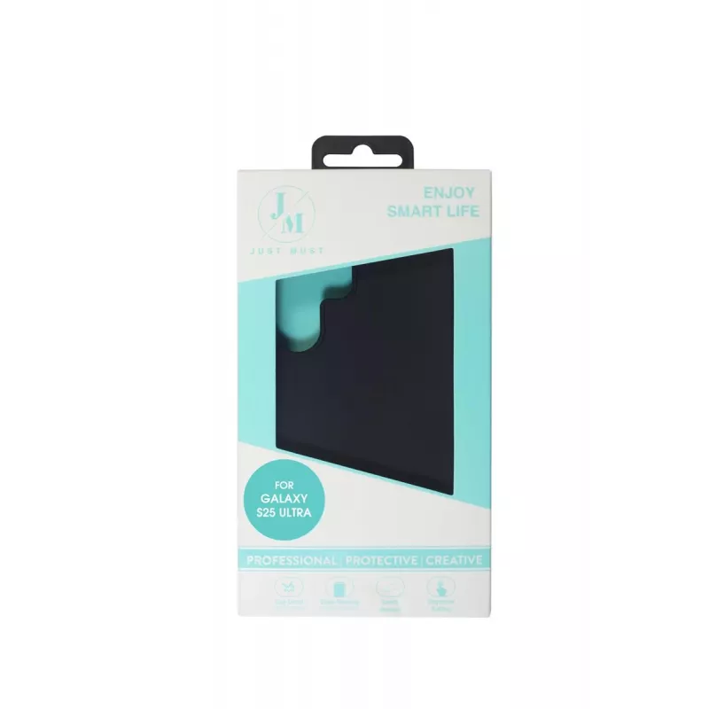 JUST MUST JM REGULAR DEFENSE SILICONE for Galaxy S25 Ultra Black