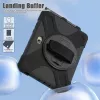 JUST MUST JM Rugged Case Grip Samsung Galaxy Tab Active Pro/Active4 Pro/Active5 Pro jaoks rihmaga, must