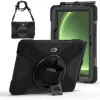 JUST MUST JM Rugged Case Grip Samsung Galaxy Tab Active Pro/Active4 Pro/Active5 Pro jaoks rihmaga, must
