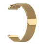 Just Must JM S9 roostevabast terasest kellarihm 22 mm kuldne Samsung Galaxy Watch 4/5/6 jaoks