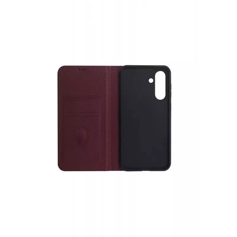 JUST MUST JM STAND FLIP CASE Galaxy A56 jaoks, Burgundia