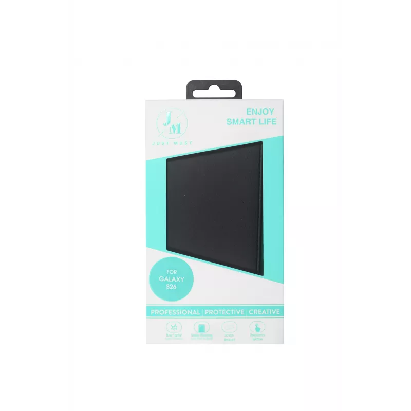 JUST MUST JM STAND FLIP CASE Galaxy S26 jaoks, must