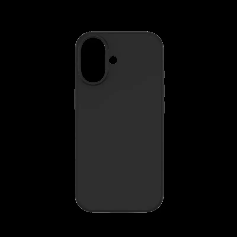 JUST MUST REGULAR DEFENSE SILICONE with MAGSAFE for iPhone 17 Black