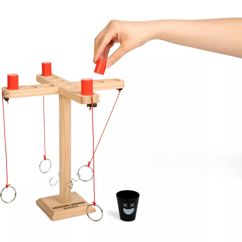 Just Play Buzzed 4-Way Hook & Ring Game