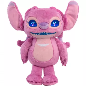 Just Play Disney Stitch Many Moods Angel Plush Toy - Roosa - 7 tolli