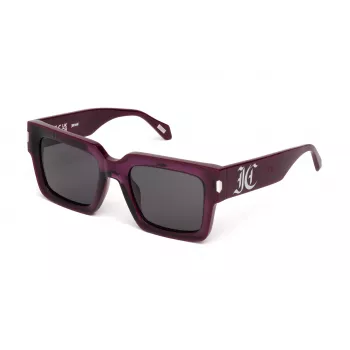JUSTCAVALLI Naiste Päikeseprillid SJC108V530887 Brown Havana Butterfly 53mm