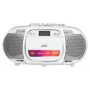 JVC RC-E451W kaasaskantav CD-mängija FM/AM-raadioga, AUX-sisend, bassivõimendus, valge