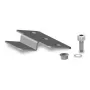 K2 2004057 StairPlate Set lumelaua sidemete tõste- ja kaldeplaadid (2-pakk, must)