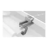 K2 Systems 1000001 Katusekonks kivikatustele, roostevaba teras, alusplaat 150x60x5 mm, vars 30x6 mm