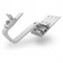 K2 Systems SingleHook 3S katusekonks – roostevaba teras, kõrgus reguleeritav