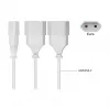 kabelmeister Euro pikendusjuhe 3 Schuko pistikupesaga, 0,25 m, must (16 A, 3680 W)