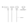 kabelmeister Euro pikendusjuhe 3 Schuko pistikupesaga, 0,25 m, must (16 A, 3680 W)