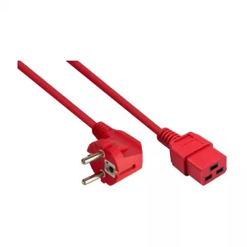 KABELMEISTER SK0190-R018 toitekaabel Schuko – IEC C13, 1,8 m, must