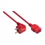 KABELMEISTER SK0190-R018 toitekaabel Schuko – IEC C13, 1,8 m, must