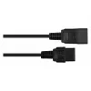 Kabelmeister SK2090-S030 Cold Device pikenduskaabel C20–C19, 3 m, must