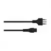 Kabelmeister SK6505-S018 Toitekaabel - Itaalia tüüp I pistik IEC C5, must, 1,8 m