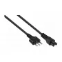 Kabelmeister SK6505-S018 Toitekaabel - Itaalia tüüp I pistik IEC C5, must, 1,8 m