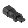 KABELMEISTER SKA-1470S IEC C14 to C7 toiteadapter – 250 V / 2.5 A, must