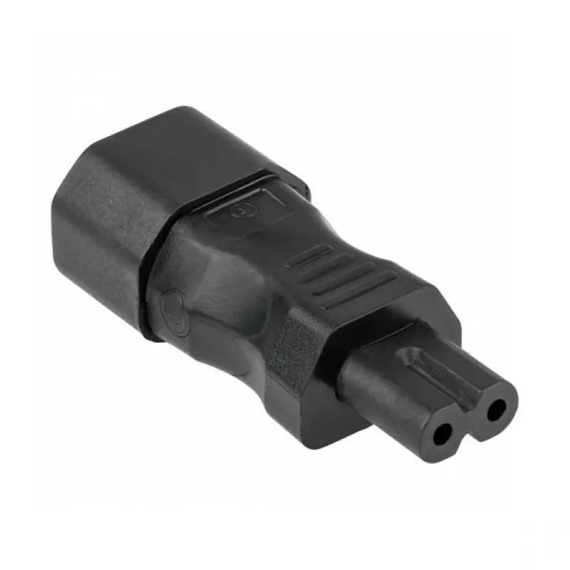 KABELMEISTER SKA-1470S IEC C14 to C7 toiteadapter – 250 V / 2.5 A, must