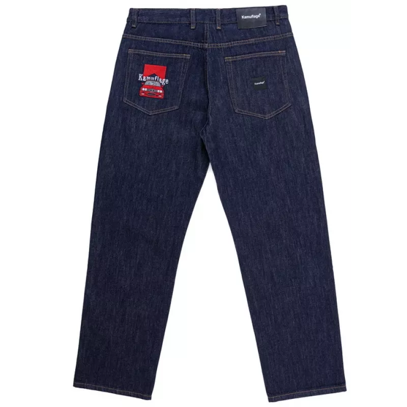 Kamuflage Biggie Beamer Pants Blue S