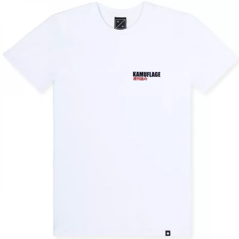 Kamuflage Supra T-särk Valge M Suurus