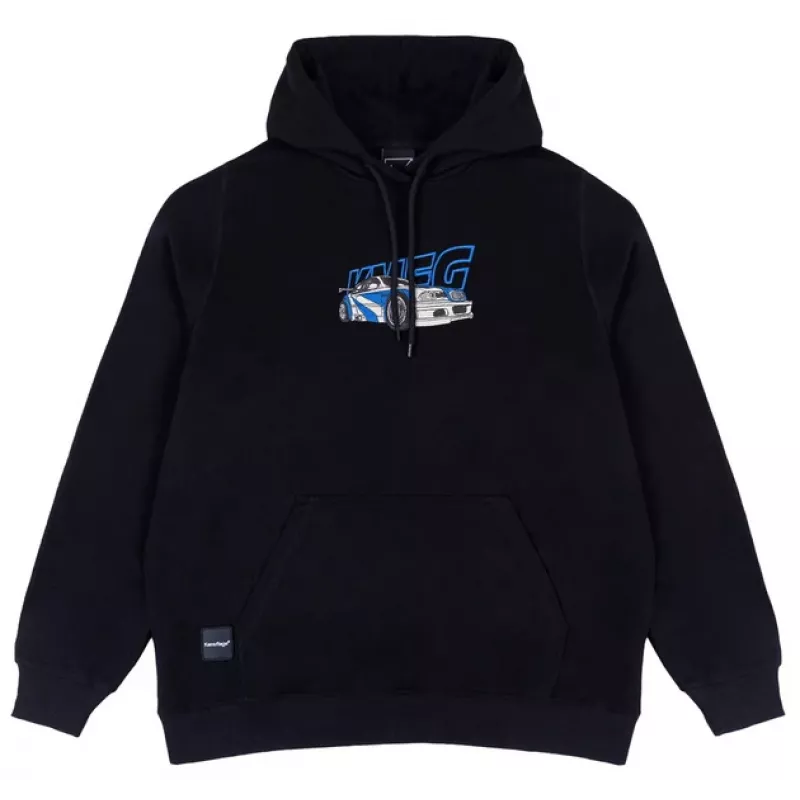 Kamuflage Wanted Hoodie Black S