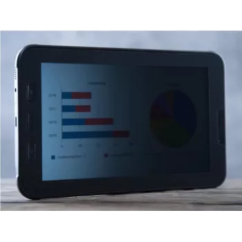KAPSOLO privaatsusekraani kaitsekile iPad Pro 12,9 tolli (2018-2022) jaoks - kahesuunaline privaatsusfilter, magnetiline, matt, peegeldusvastane, 3H KAP30527