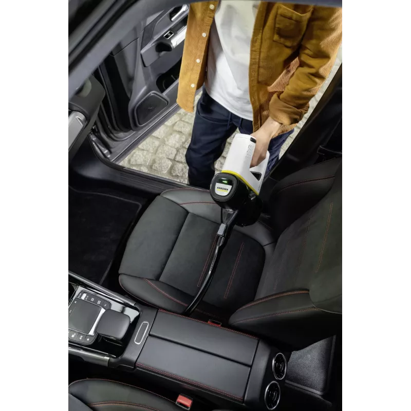 Kärcher VC 4 Cordless myHome Car akutoitel puhastusimeja, ilma tolmukotita, 0,65L mahutavus, valge