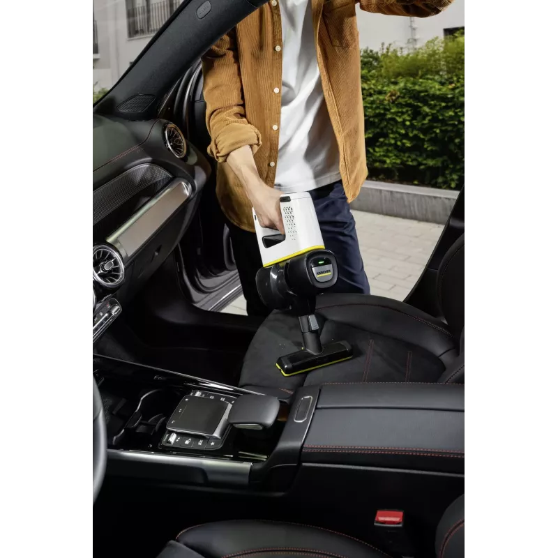 Kärcher VC 4 Cordless myHome Car akutoitel puhastusimeja, ilma tolmukotita, 0,65L mahutavus, valge