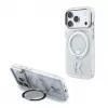 Karl Lagerfeld IML Ring Stand 360 Kameo Metal MagSafe-kate iPhone 18 Pro / 17 Pro jaoks - läbipaistev