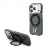 Karl Lagerfeld IML Ring Stand 360 Kameo Metal MagSafe ümbris iPhone 18 Pro Max / 17 Pro Max - must