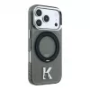 Karl Lagerfeld IML Ring Stand 360 Kameo Metal MagSafe ümbris iPhone 18 Pro Max / 17 Pro Max - must