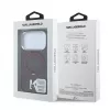 Karl Lagerfeld IML Ring Stand 360 Kameo Metal MagSafe-korpus iPhone 18 Pro Max / 17 Pro Max Burgundia