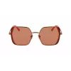 KARL LAGERFELD KL340S-800 Naiste päikeseprillid - Must atsetaatraam, hallid polükarbonaat läätsed, 56mm