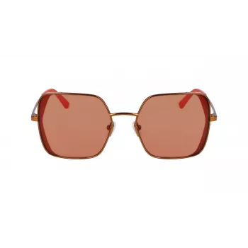 KARL LAGERFELD KL340S-800 Naiste päikeseprillid - Must atsetaatraam, hallid polükarbonaat läätsed, 56mm