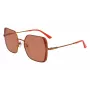 KARL LAGERFELD KL340S-800 Naiste päikeseprillid - Must atsetaatraam, hallid polükarbonaat läätsed, 56mm
