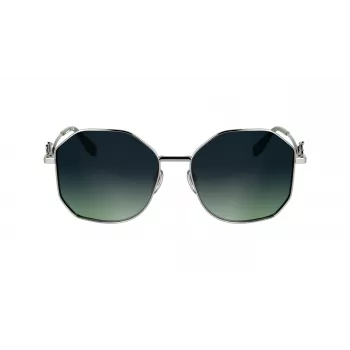KARL LAGERFELD KL358S-041 Naiste päikeseprillid - must raam, hall lääts, 57 mm