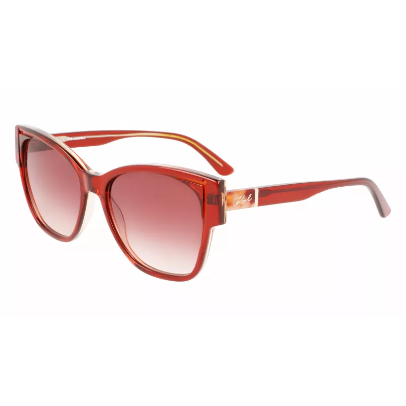 KARL LAGERFELD KL6069S-805 Naiste päikeseprillid Havana ruudukujuline atsetaat 54mm