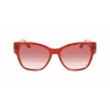KARL LAGERFELD KL6069S-805 Naiste päikeseprillid Havana ruudukujuline atsetaat 54mm
