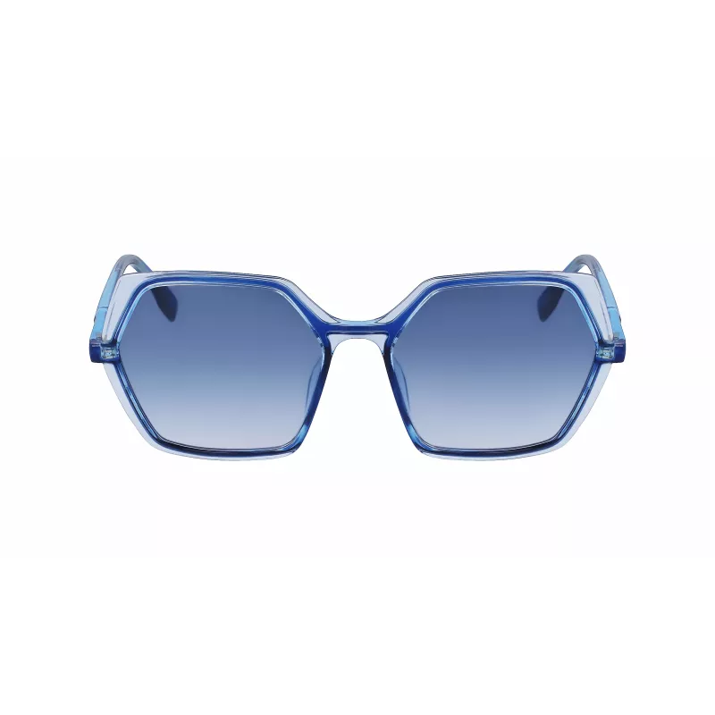 KARL LAGERFELD KL6083S-407 Naiste ruudukujulised päikeseprillid Havana pruun gradient 56mm