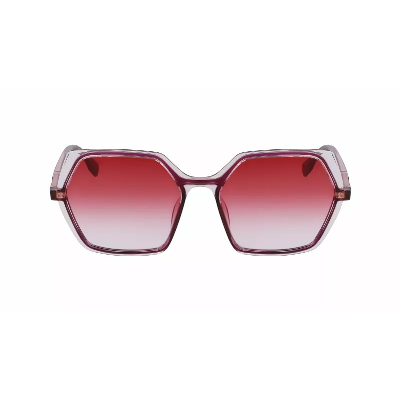 KARL LAGERFELD KL6083S-626 Naiste kassisilma päikeseprillid must hall gradient 56mm