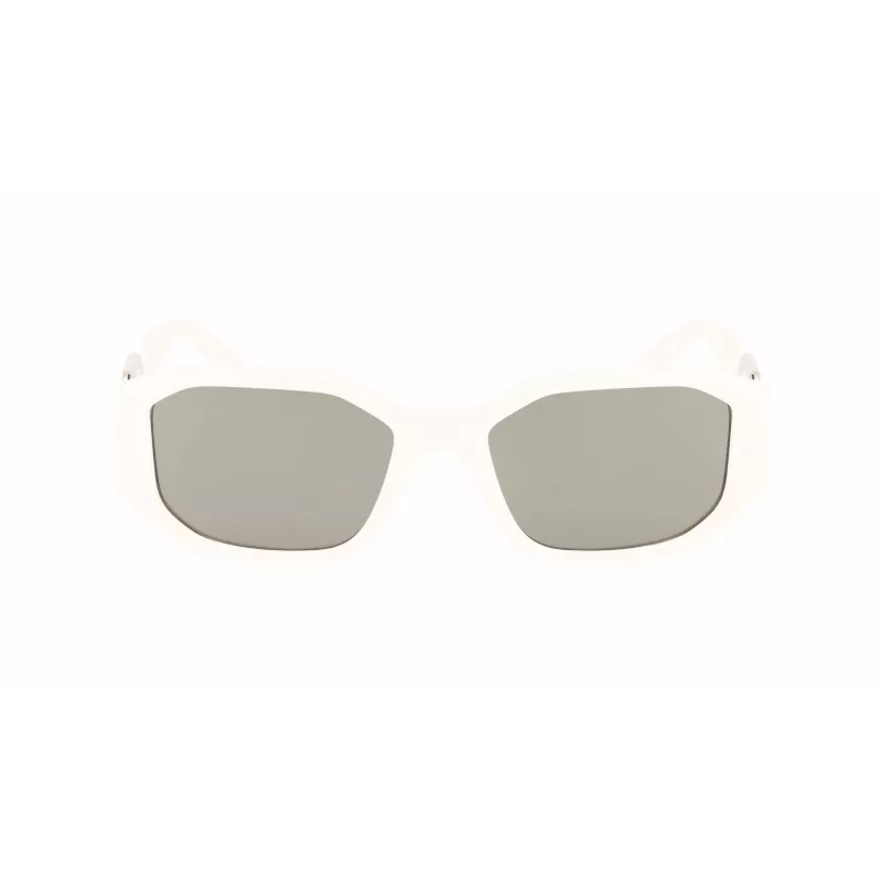 KARL LAGERFELD KL6085S-105 Naiste ruudukujulised atsetaatpäikeseprillid Must/Hall 55/18/140 mm
