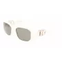 KARL LAGERFELD KL6085S-105 Naiste ruudukujulised atsetaatpäikeseprillid Must/Hall 55/18/140 mm